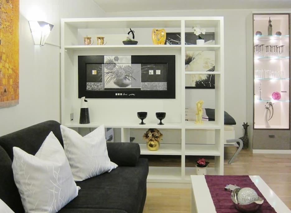 Modernes 1 Zimmer Luxusappartement Kleiner Roland Mit Parkplatz Und Balkon In Bremen Naehe Zentrum Dış mekan fotoğraf