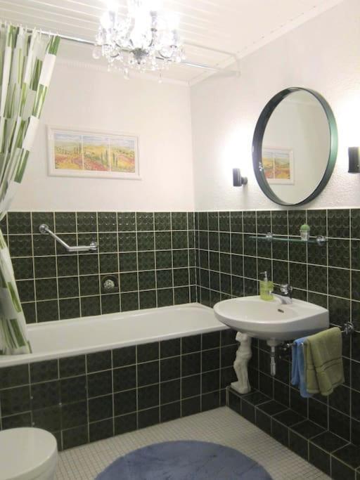 Modernes 1 Zimmer Luxusappartement Kleiner Roland Mit Parkplatz Und Balkon In Bremen Naehe Zentrum Dış mekan fotoğraf